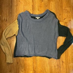American Eagle, Tri Colored, Sweater, Size Small